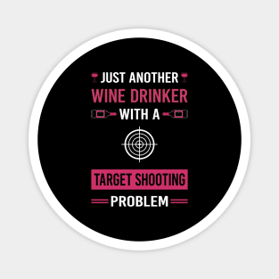 Wine Drinker Target Shooting Magnet